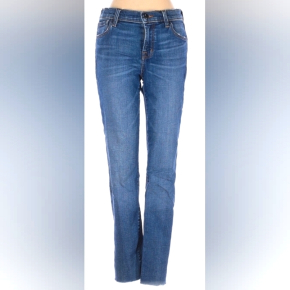 J Brand Raw Hem Straight leg jeans SIZE 26
